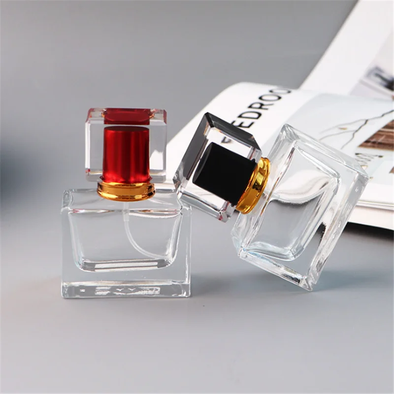 Classic design superior quality exquisite High Quality Empty Glass Cap Perfume Bottle Different various perfume caps