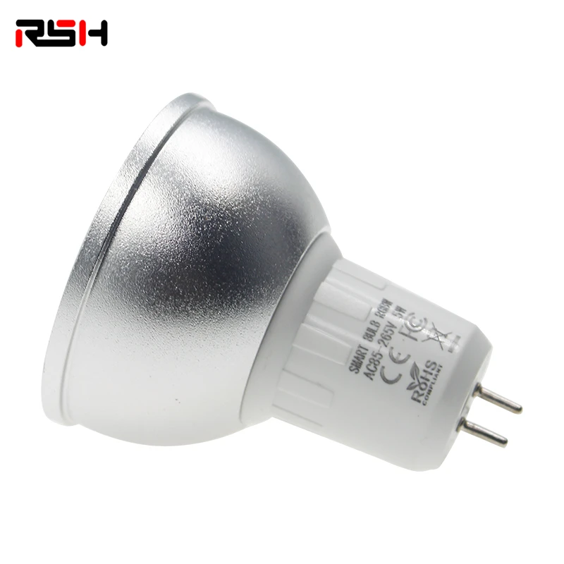  SMD 5730 умная лампа MR16 5 Вт 480 люмен WIFI RGB