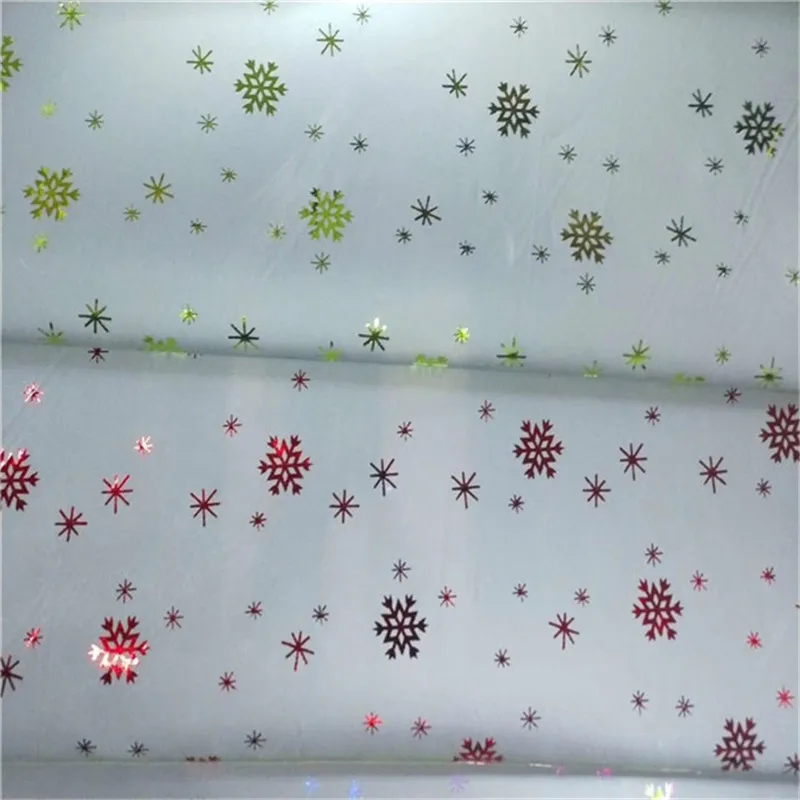 100 polyester taffeta poly hot foil PU film printing gold foil star design fabric