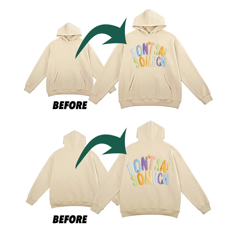 Custom Unisex Heavyweight Organic Cotton Blank No String Plain Men Oversized Hoodies