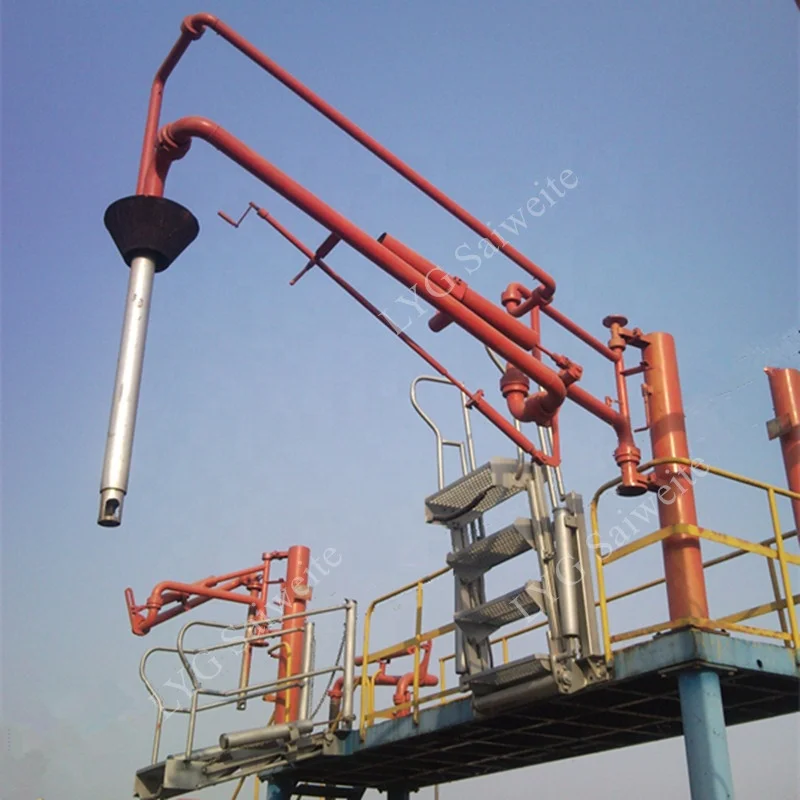 liquid chlorine / LPG top loading & unloading arm for truck and rail tank