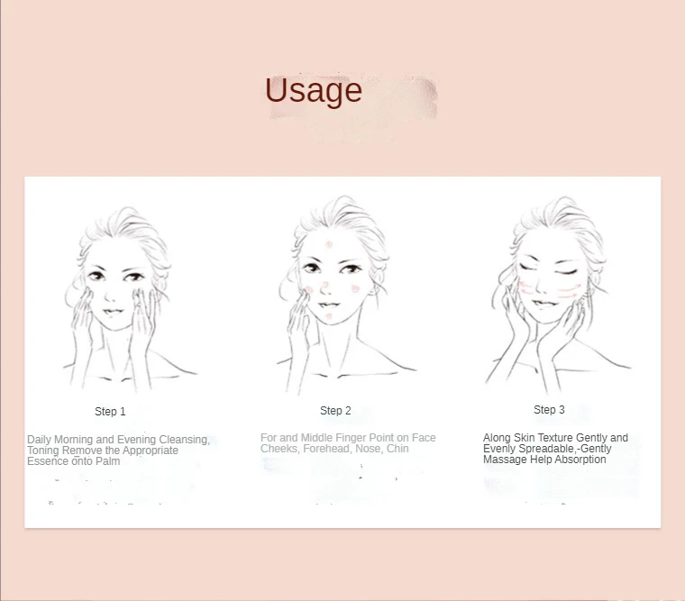 Private Label Whitening Moisturizing Anti Aging Palmitoyl Pentapeptide Amino Acid Skincare Kit/Skin Care Set With Sodium Hyaluro