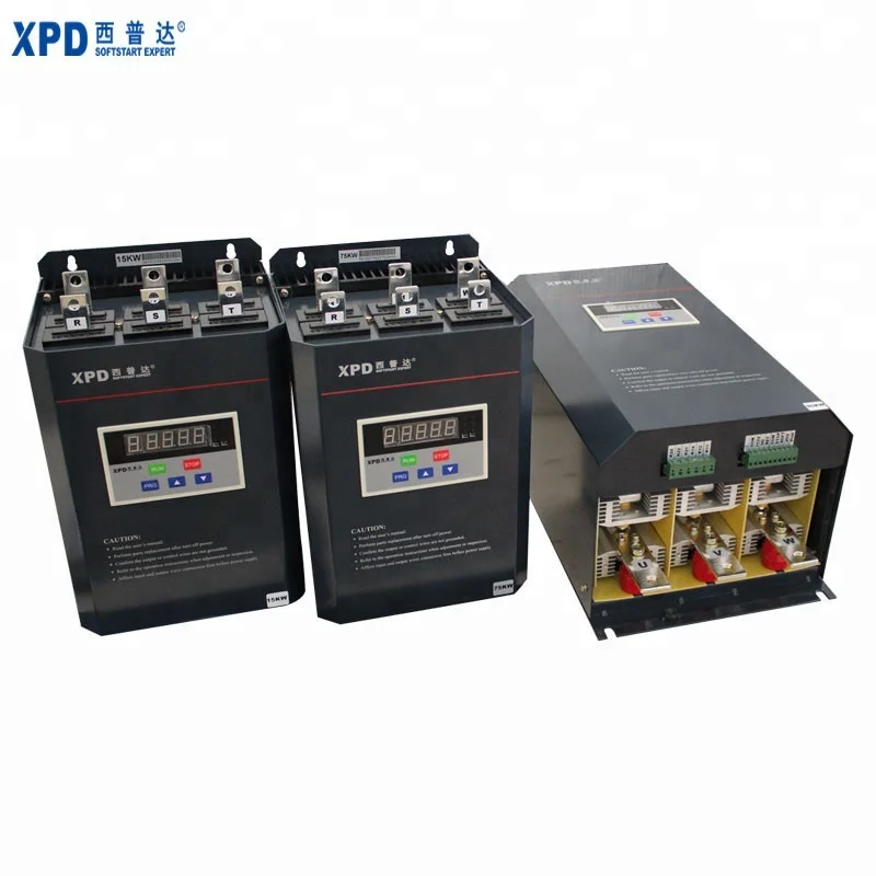 3 phase 380v ac 7.5kw soft starter manufacture