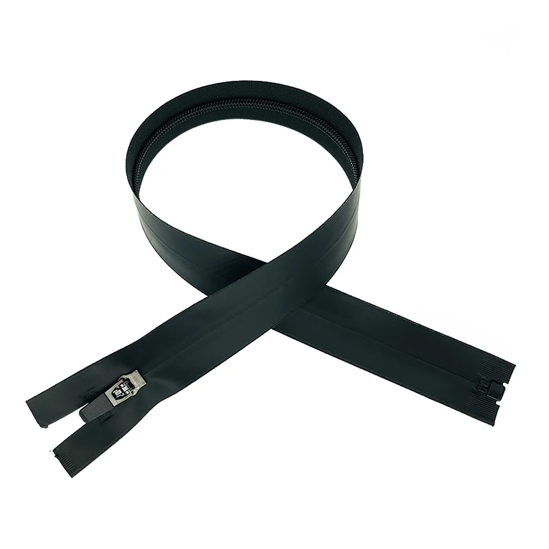 Factory custom logo 5# open-End zip multi-purpose nylon waterproof zipper for water sports bags