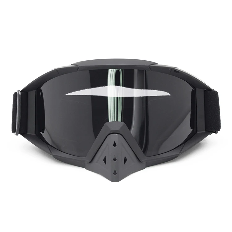 hot sale Motocross Goggles Custom Windproof Googles Moto Mtb Bike Motorcycle Eyewear With Nose Guard