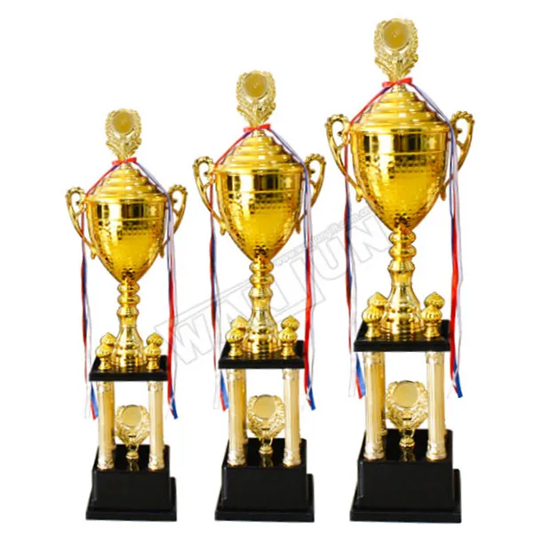 Big Trophy 4 Foot Base Croc Charms Accessories Golden Trophy Award