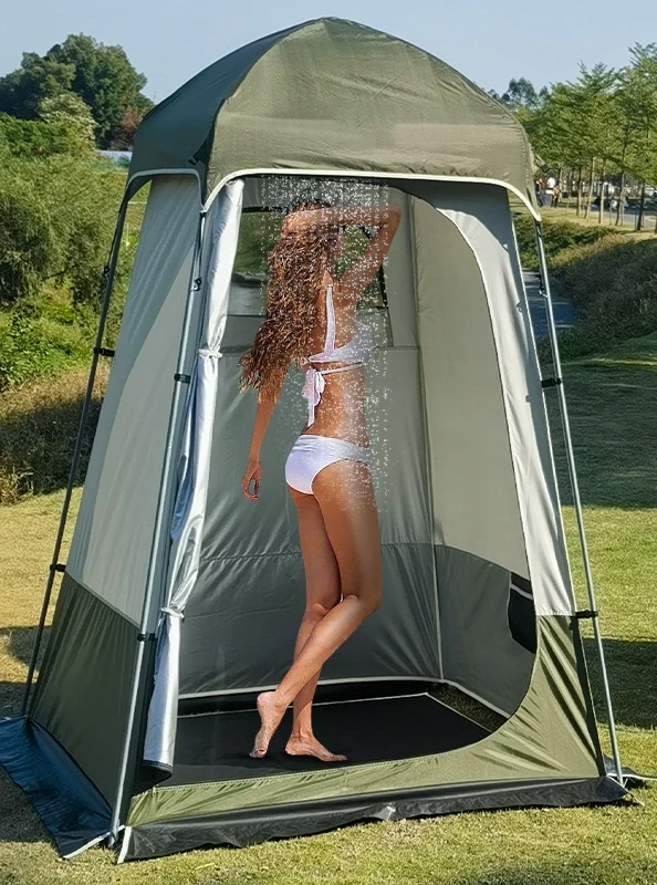 Outdoor camping bath tent Shower beach beach bath artifact portable toilet model changing fishing tent