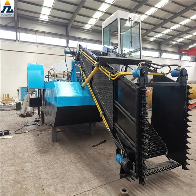 Jinzun Full Automatic Aquatic Weed Harvesting Boat For Efficient Lake And River Cleaning