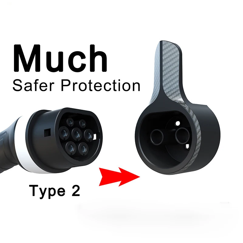 Chicon Wall-Mount EV Charger Dock Electric Vehicle Charging Cable Nozzle Holster Garage Shelves Convenient Electric Vehicle