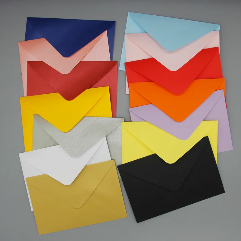 Custom C4 C5 C6 Colorful Kraft Paper Envelopes for Wedding Business Invitation Greeting Gifts Cards