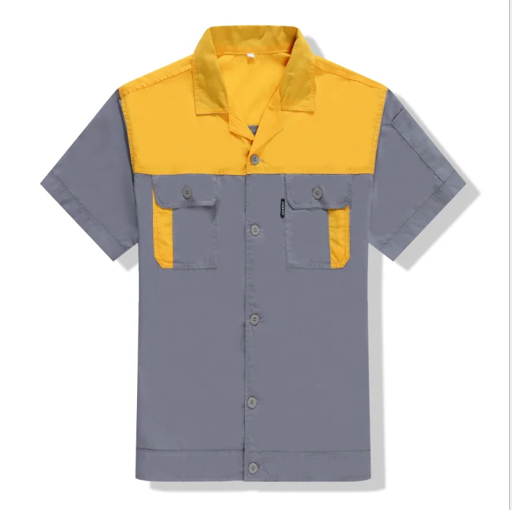 Cyalaa Wholesale Customized Facotory Sale  Summer Work Uniform  Unisex