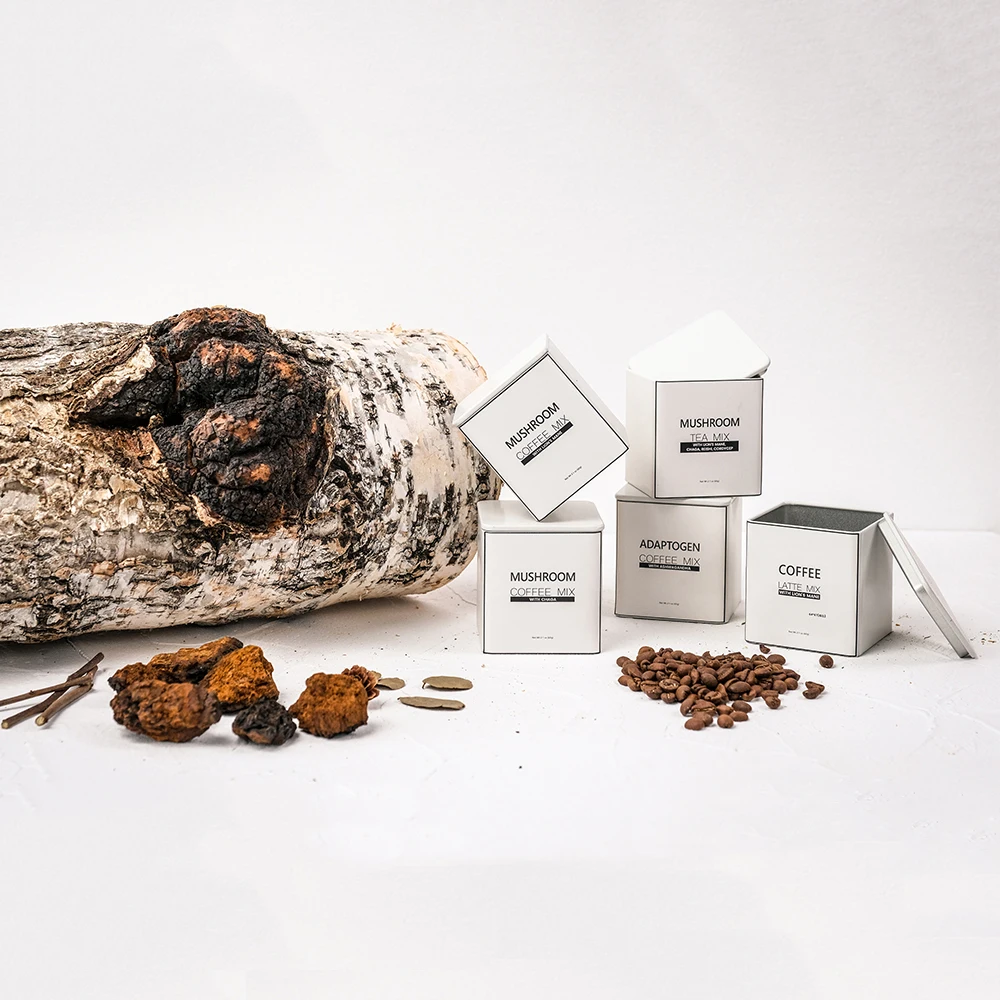 Здоровый мгновенный кофейный гриб, кофейный инфузированный гриб Reishi, кофейный гриб для повышения иммунной системы