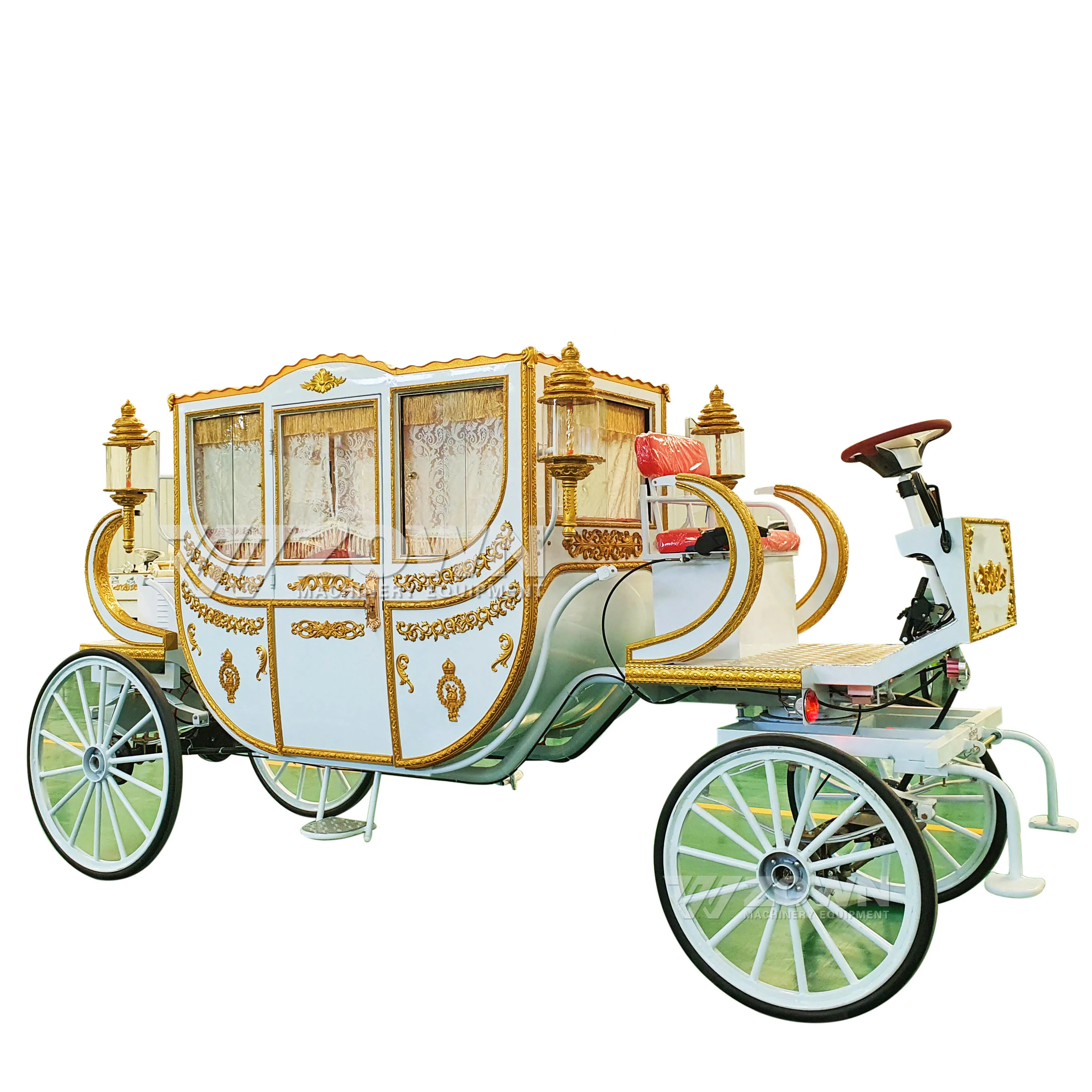 Horse carriage Victoria Luxury royal with led light Life-size Horse carriage royal Sightseeing in the royal carriage