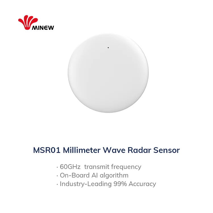 MSR01-B millimeter wave radar sensor supports people counting for personnel flow statistics