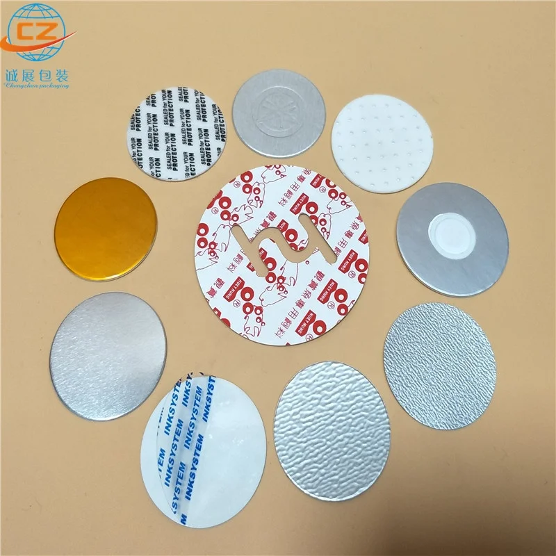 Bottle induction sealing lids cap liners