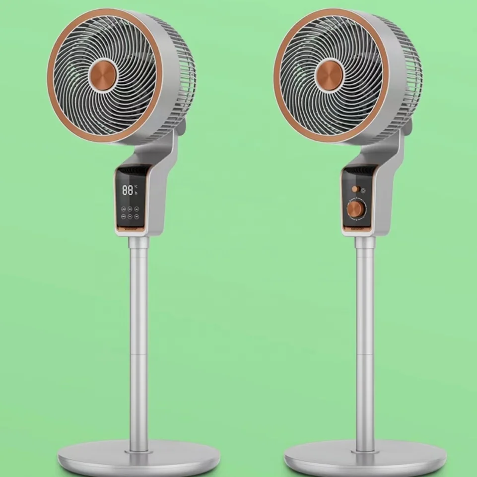Air Circulation Fans Vertical Timing Shaking Head Electric Fans air Electric Fan With Smart Voice Awake Function