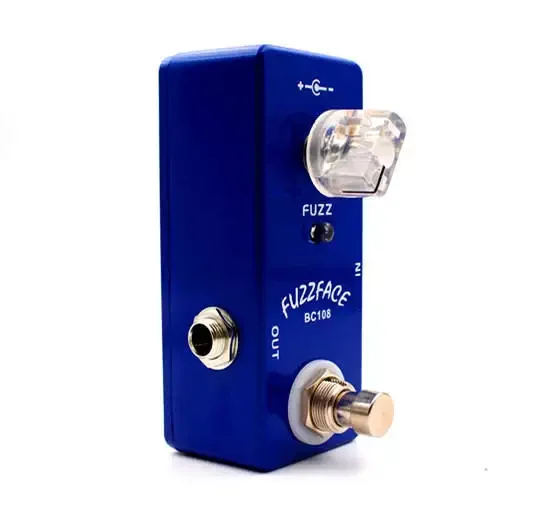 Electric guitar pedals Smooth, retro fuzz sound Full metal casing Durable and refined Use of vintage germanium transistors