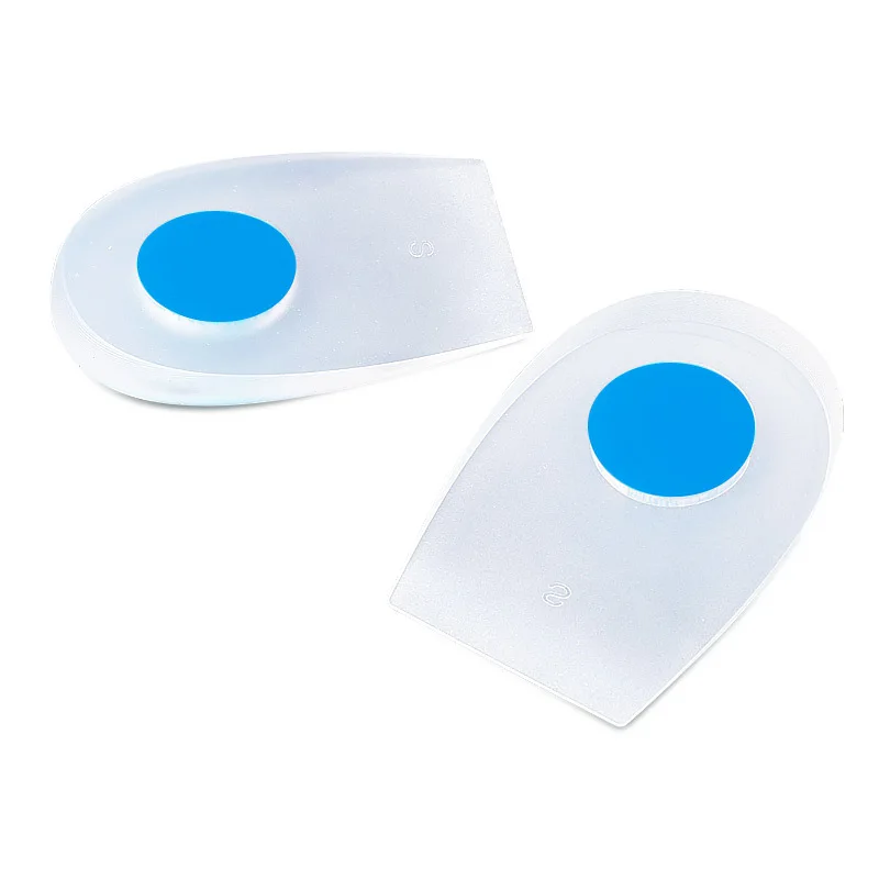 Heel insole Soft heel pain heel pad Silicone shock absorbing