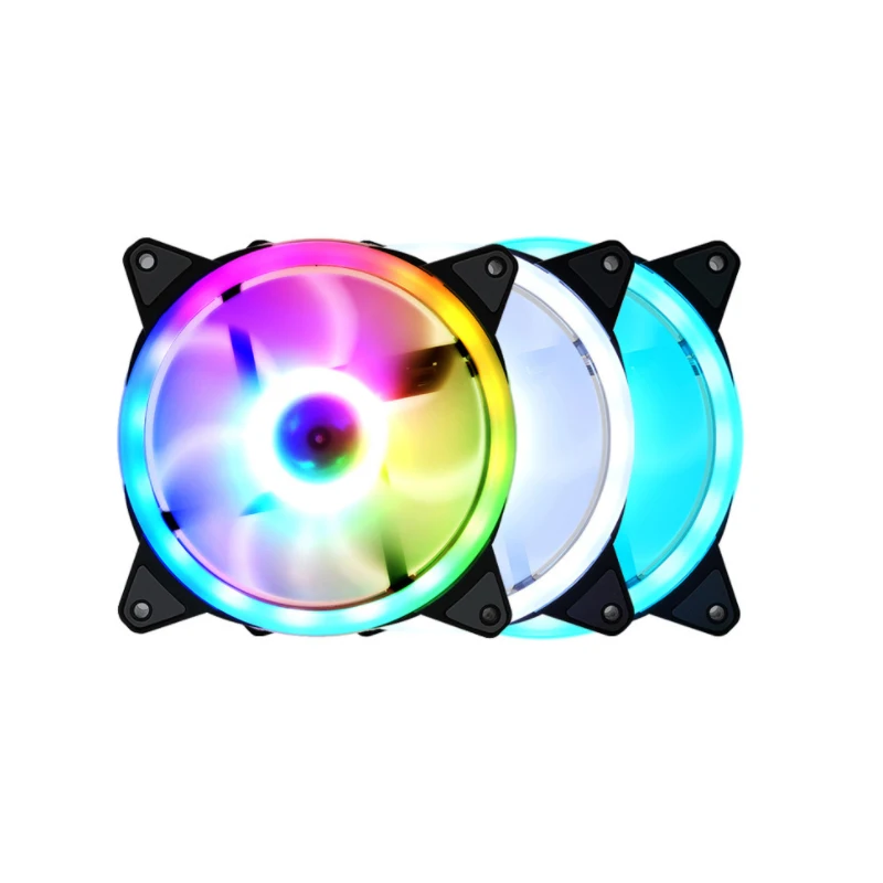 Oem Custom Computer Pc 120mm Fan 12025 Rgb Cooling Fans Cpu Cooler Master Led Gaming Case Cooling 5v Argb Fan For Heatstick