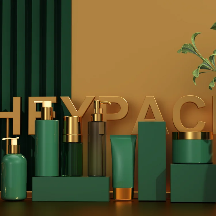 Eco-friendly recycling clear amber PET plastic 100ml 200ml 250ml hair shampoo body gel pump bottle packaging