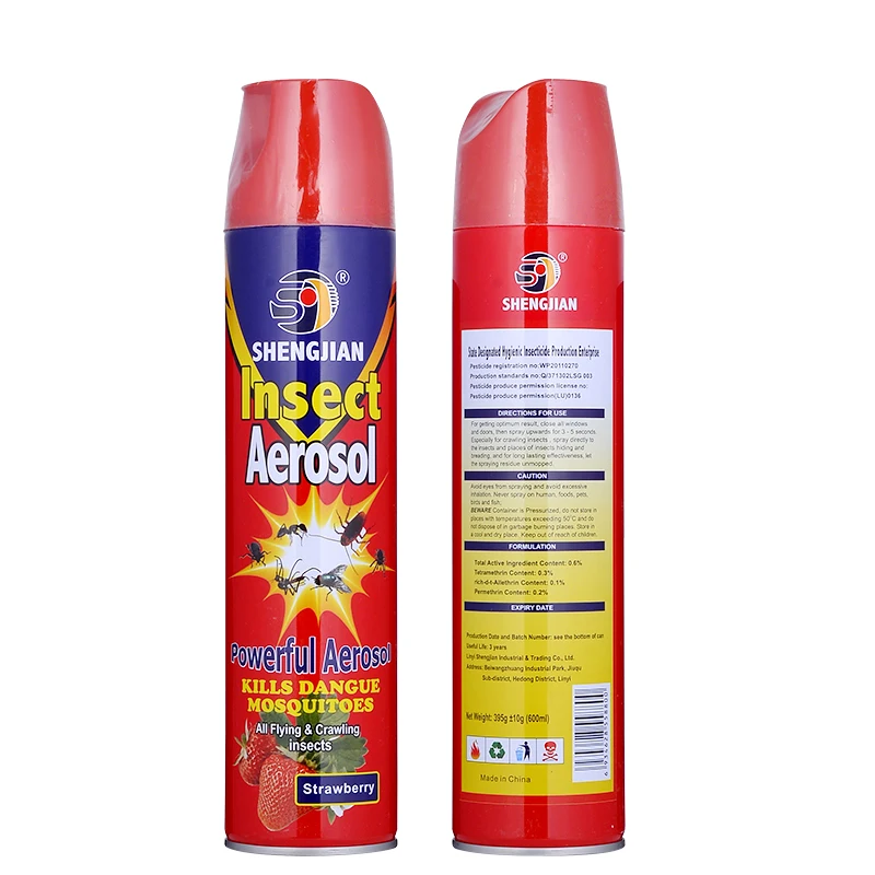 Household Aerosol Insect killer Spray Bed Bug Mosquito Cockroach Killer Flyings Crawlers Anti-mosquito Insecticide Spray