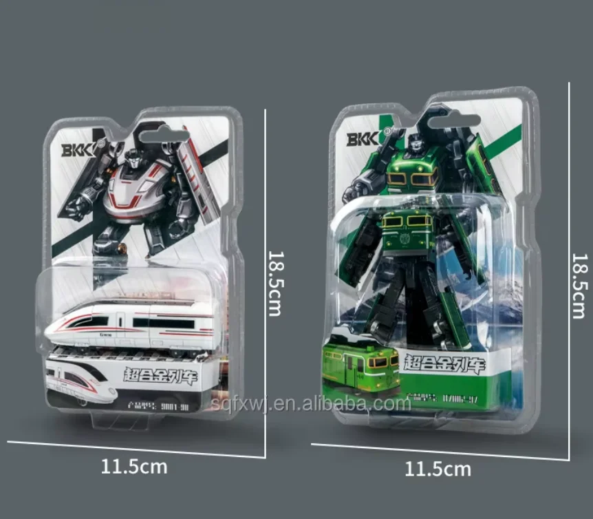 High quality shantou Alloy toy car model train transform deformation robot car toys for kids