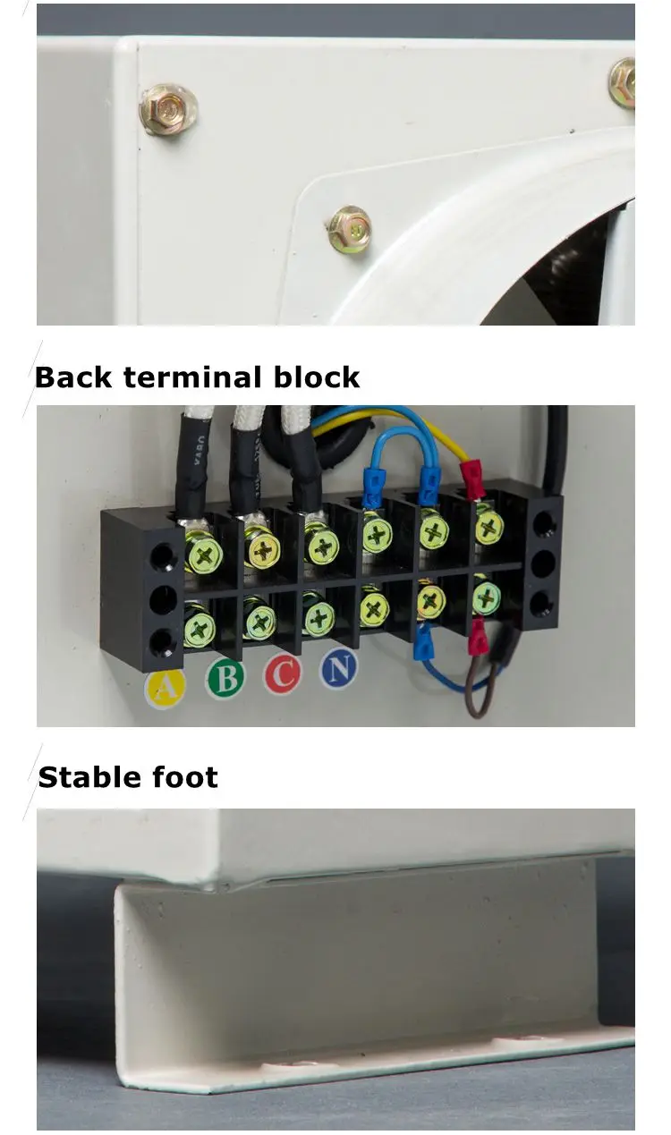 25KW breeding farm electric heaters fans/blowers