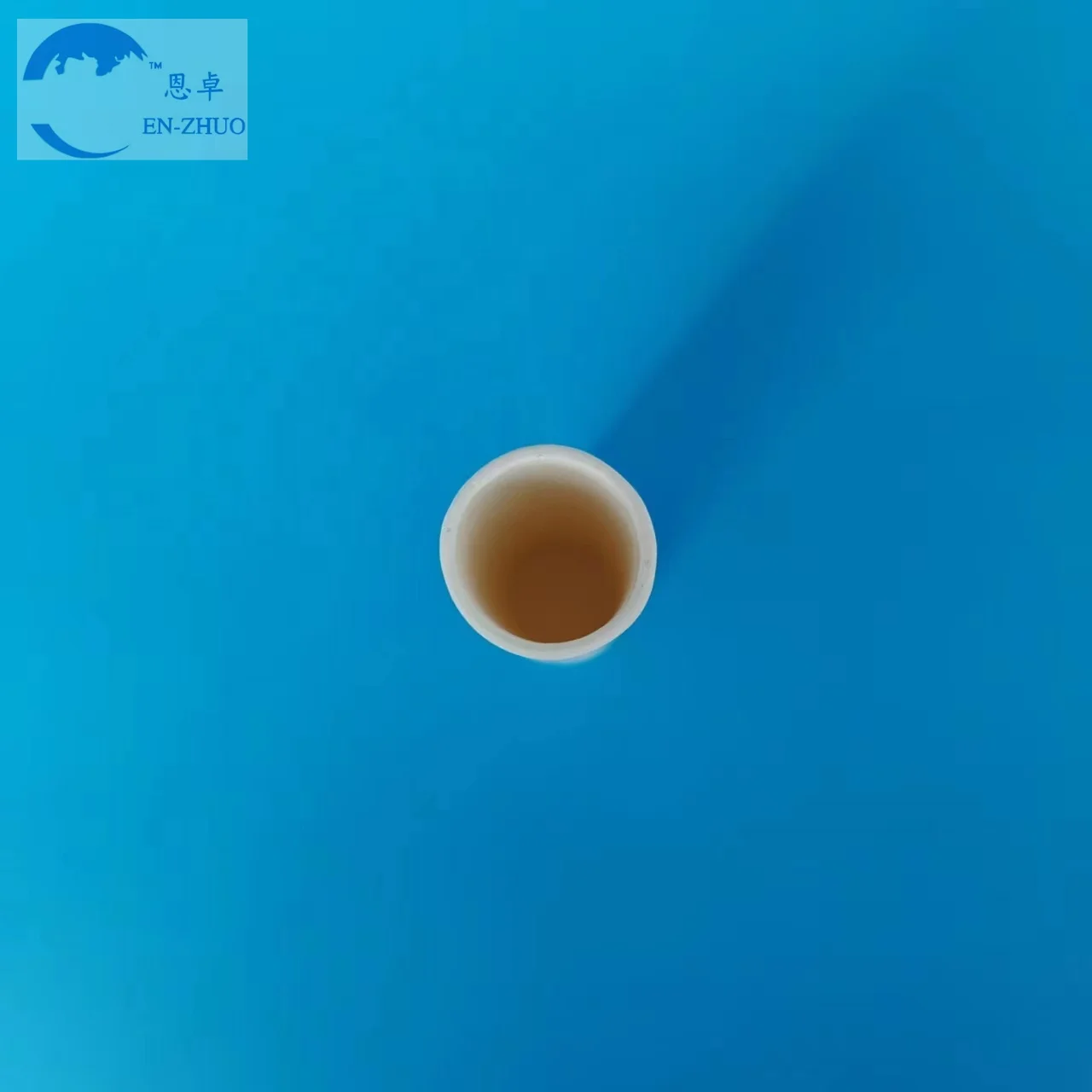 EZ-High Temperature Resistance Cylindrical White Magnesium oxide MgO magnesia stabilized zirconia crucible