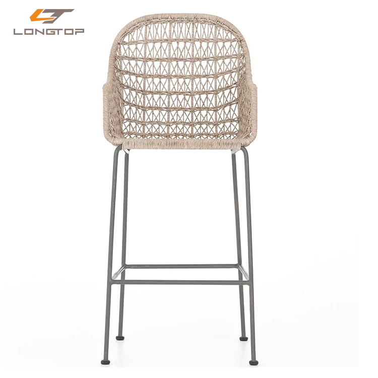 Factory Wholesale Gray Stool Designer High Back Clear Cheap Used Silla Bar Barstool