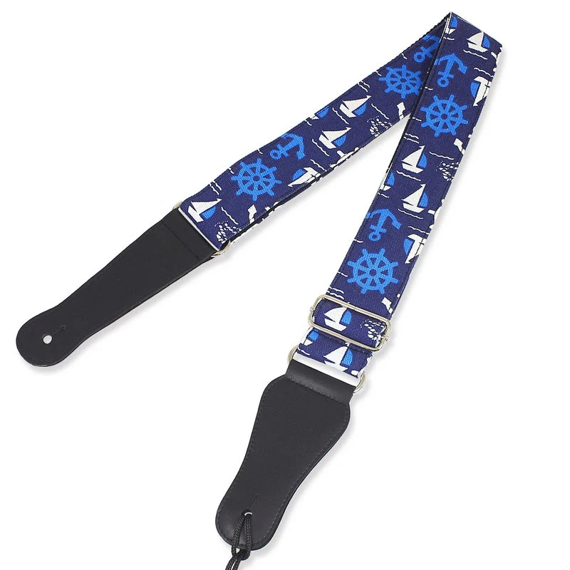 
New Electric guitar straps Wholesale accessories acoustic guitar straps colorful strap wooden bass Musical instrument accessori 