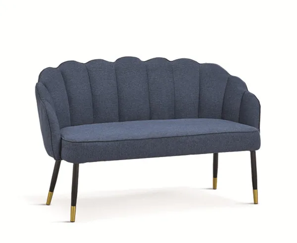 Мягкая льняная ткань оболочка спинка 2 сиденья Диван любовь сиденье для квартиры гостиной