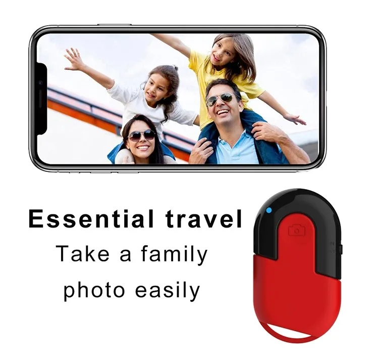 
Selfie stick tripod bluetooth camera remote shutter for smartphones remote control for video 