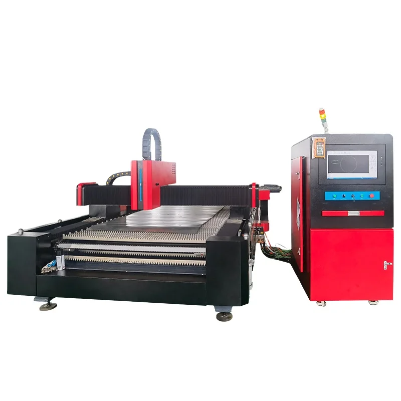 1000w 1500w 2000w  3000w 4000w metal sheetHGTECH fibre laser cutting machine cnc sheet metal cutting for sale