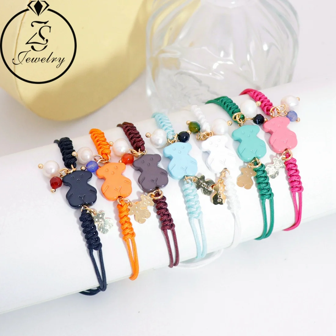 Adjustable Handmade Bracelet Rope Braided Bracelet Summer Beach Stainless Steel Girls Bracelet Wholesale