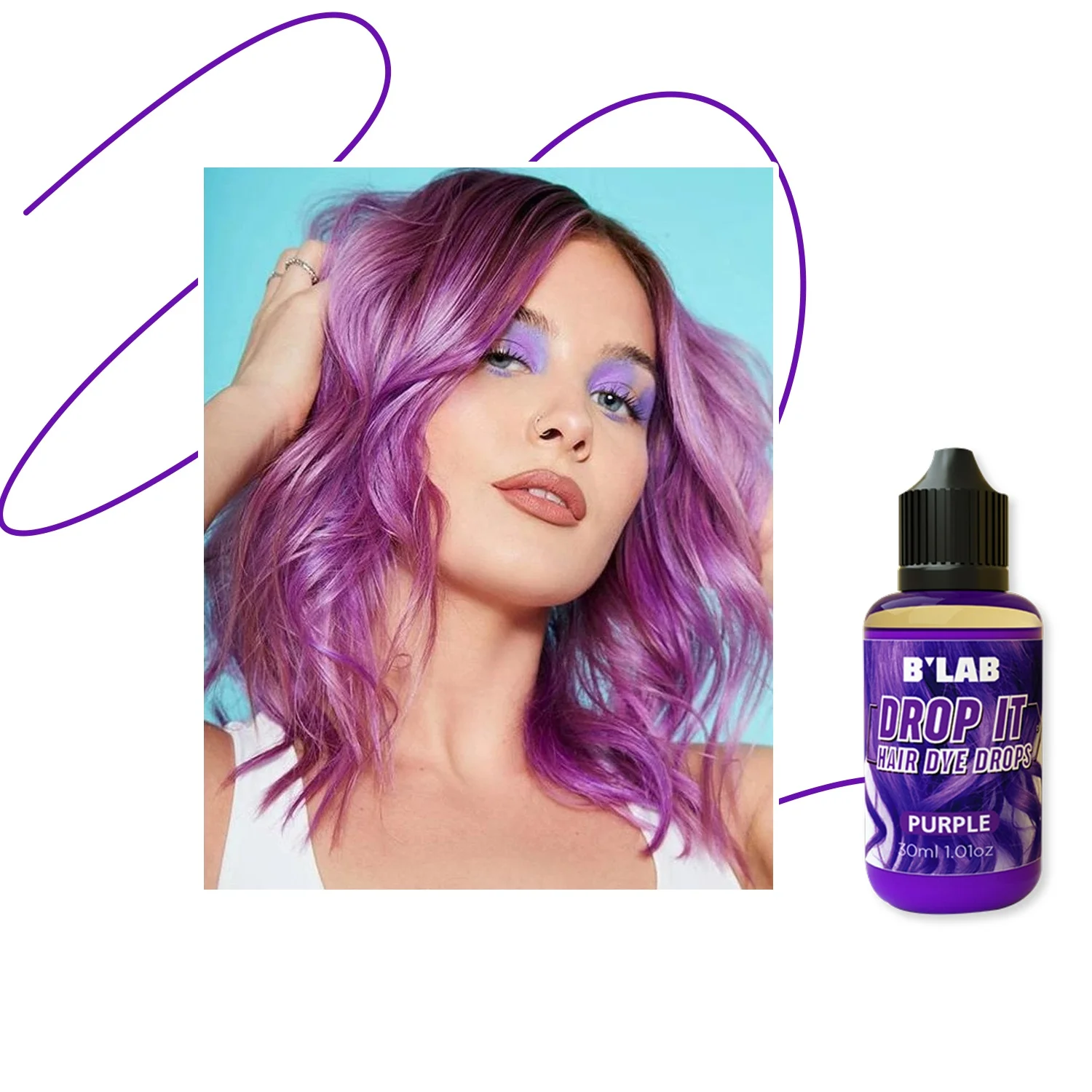 Hair Color Cream Hair Dye for Professional Salon Color Lightening Low Ammonia Hair Dye Cream Semi Permanent Dye Color