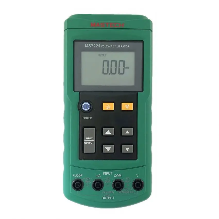 Калибровщик тока Mastech MS7221 Вольт/мА выходной шаг постоянный ток 0-10 в 0-24 мА тестер