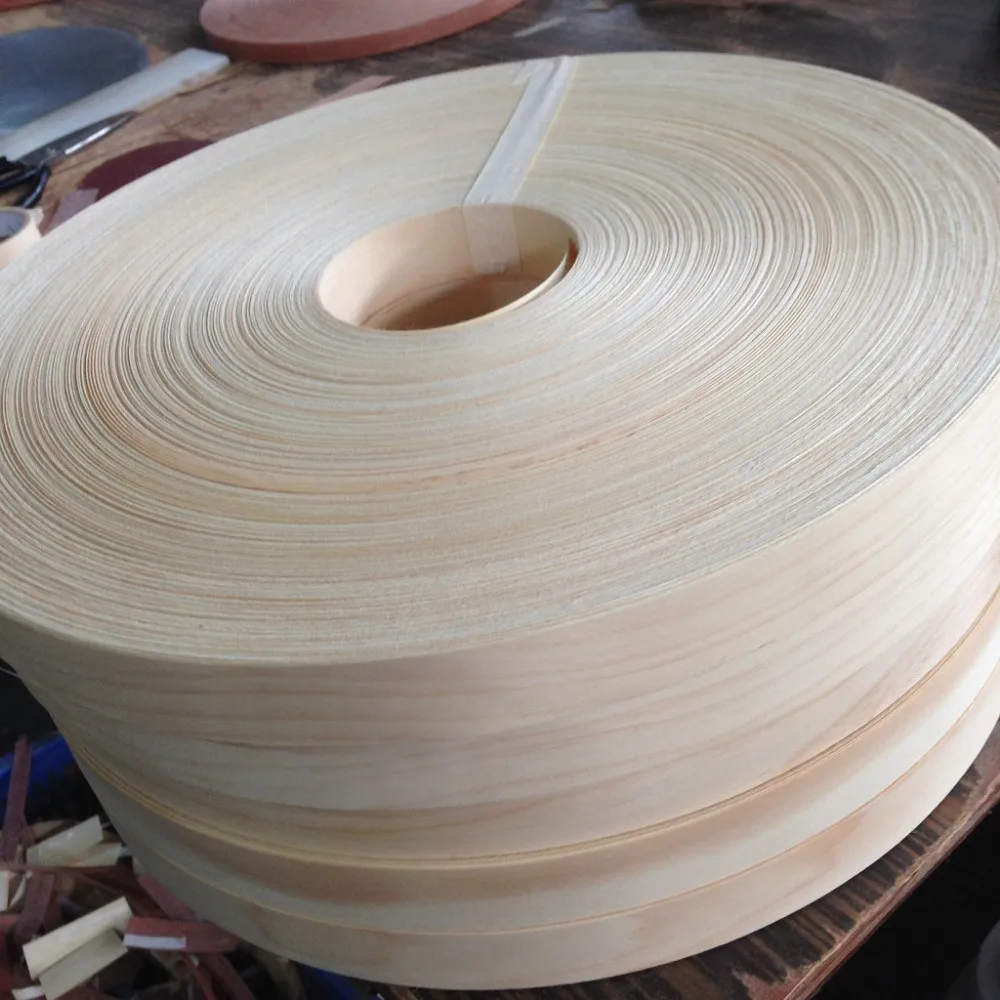 0.50mm Thickness Natural Veneer Edge Banding