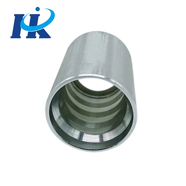 Carbon steel hydraulic R1 R2 R3 R4 hose ferrule 00100 with great price