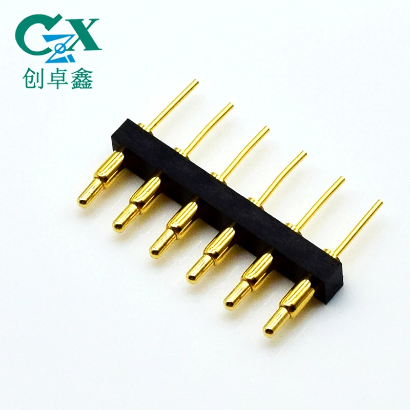 High Current Precision 6A Magnetic Connector 6 Pin Connector Magnetic Pogo Pin