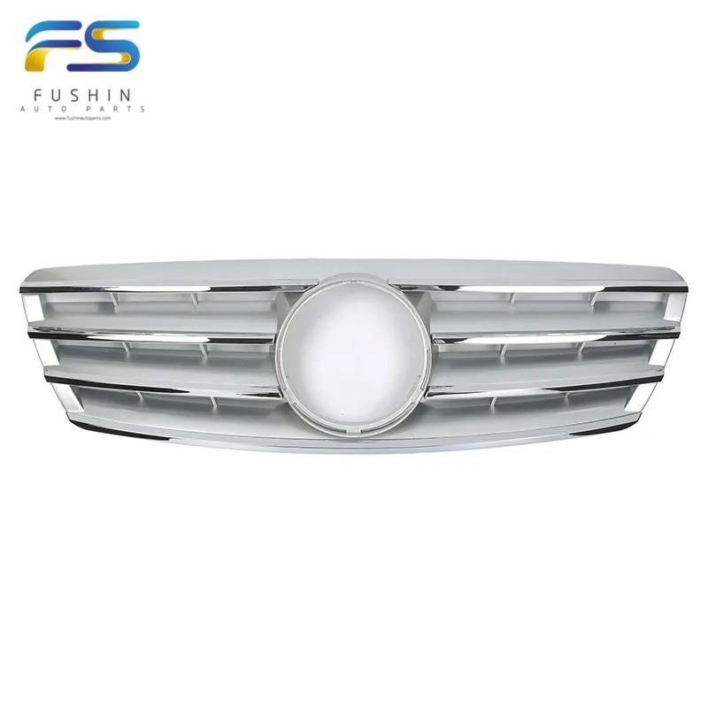 Хорошее качество, серебряная Автомобильная решетка для Benz C-class W203