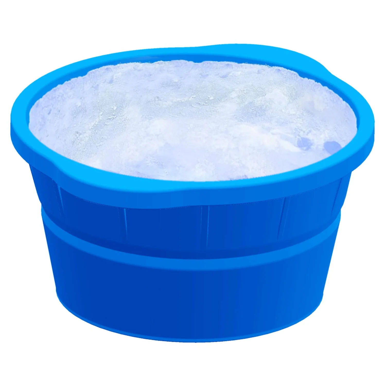 8lbs Big Ice Maker Mould for Cold Plunge or Freezer Reusable Dishwasher Silicone Ice Cube Tray Stencil for Ice Bath