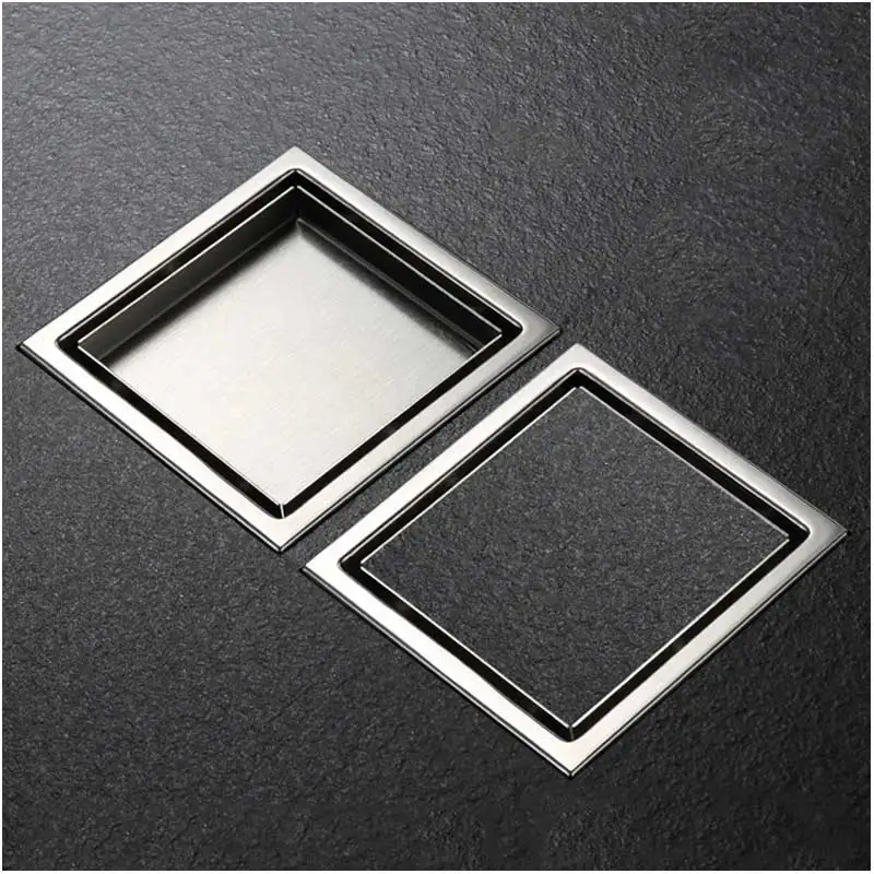 AMAXO Bathroom Accessories Square Deodorization Bathroom Shower Odor Proof Floor Drain