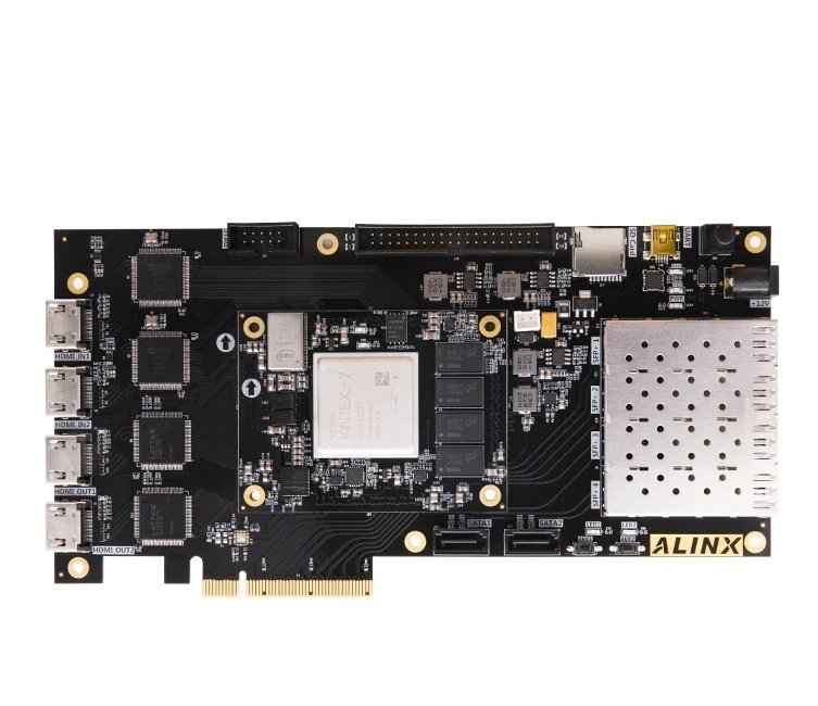 LT-AV7K325: XILINX Kintex-7 K7 7325 XC7K325 4K Video Image Processing PCIE Accelerator Card FPGA Board Custom PCB electronic oem