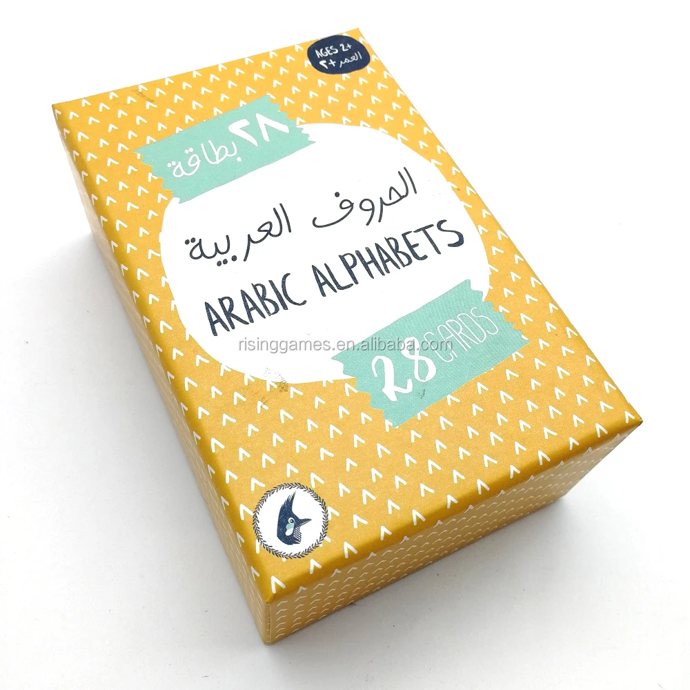 Custom Arabic Activity Articulate Logical Intellect Board Games Table Top Game Pack Chinese Supplier