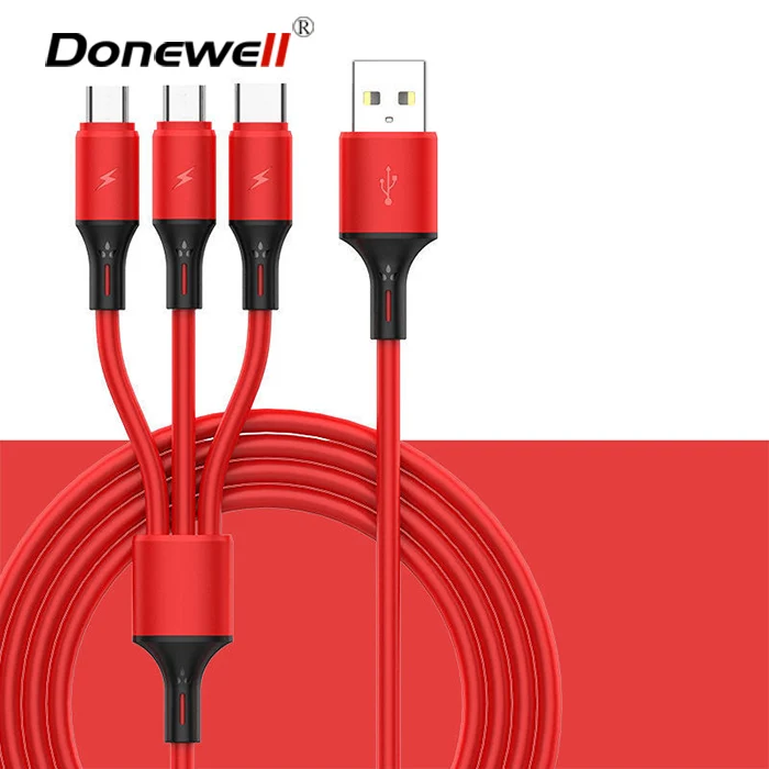 
Factory high quality 60W 3A PD quick charge usb type c to type c charging cable tablet pc and phone 