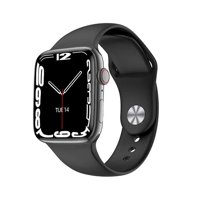 PD7 Max  2022 new Smartwatch 7 1.8 Inch 320*385px 330mAh NFC payment bracelet metal high quality Smart Watch 7