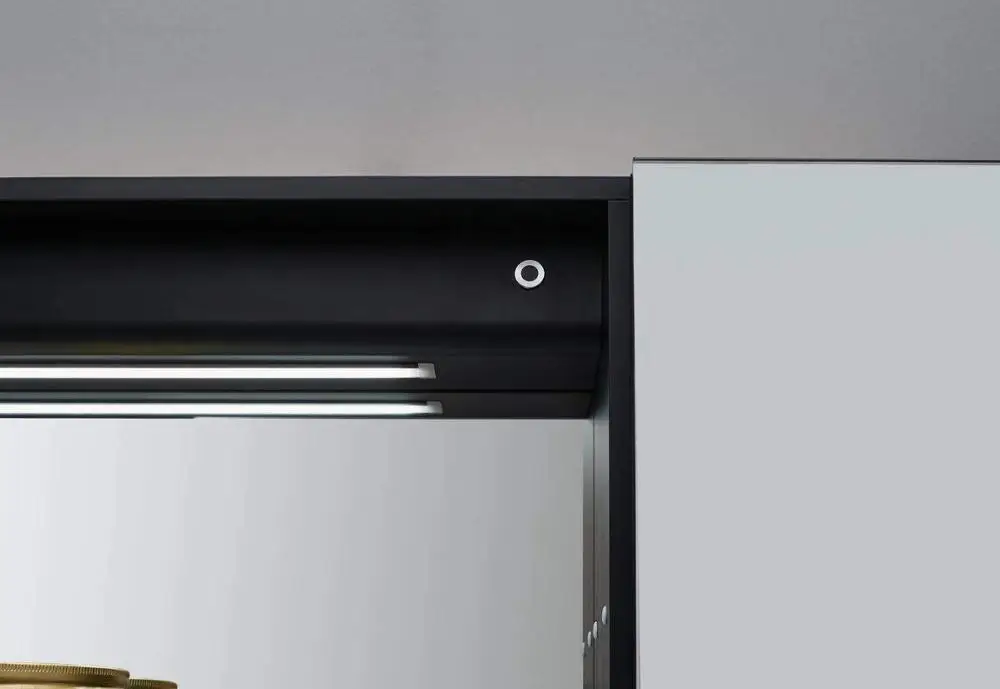 
Bathroom Mirror Cabinet Medicine Cabinet With Shaver Socket Anti Fog 