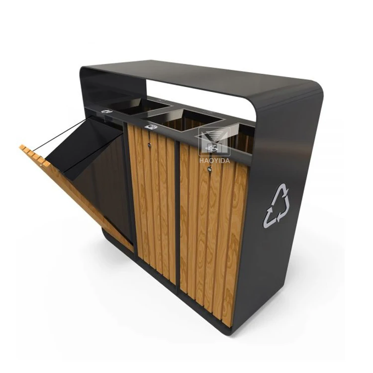 Factory Price Outdoor Dustbin Trash Can Outdoor Recycle Bin