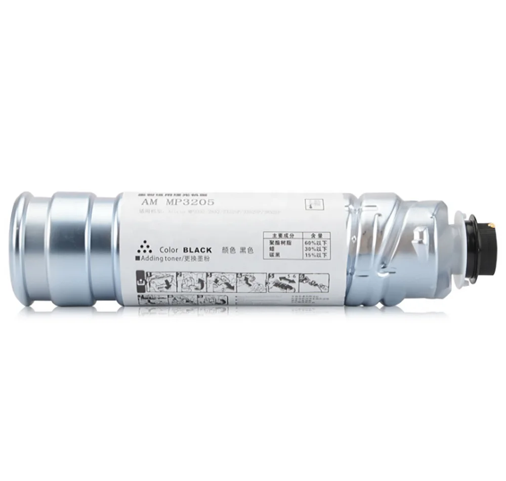 Comstar High Quality Toner Powder MP 3205 for Ricoh Copier Aficio 1035 1045 3205 3105 Compatible Toner Cartridge 3205D Black 