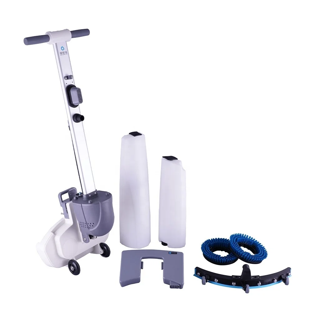 SQ7 floor Scrubber with Dual brushes Steam mop i mop Vacuum cleaner floor cleaning machine